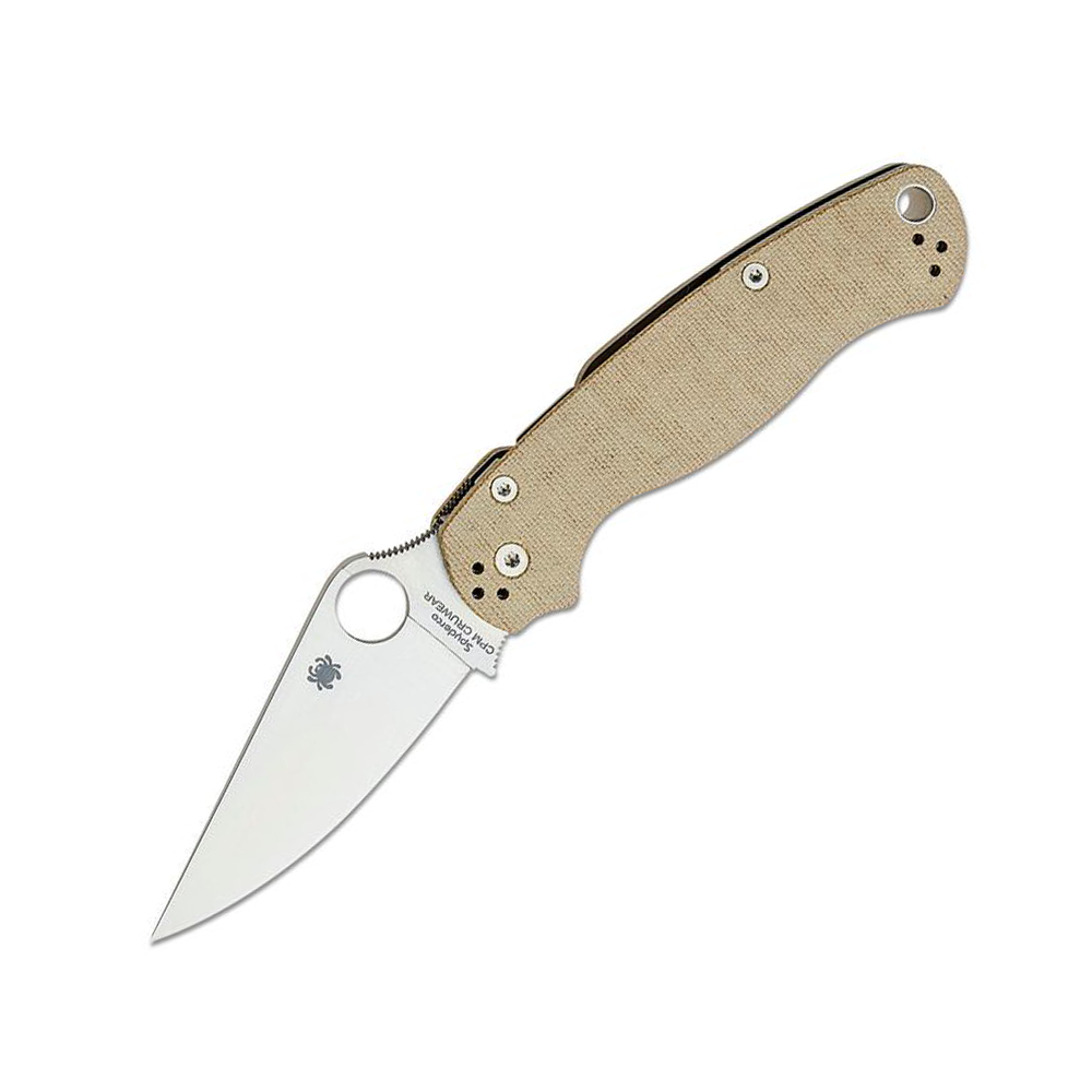 Para Military 2 Brown Micarta CPM CRU-WEAR C81MPCW2