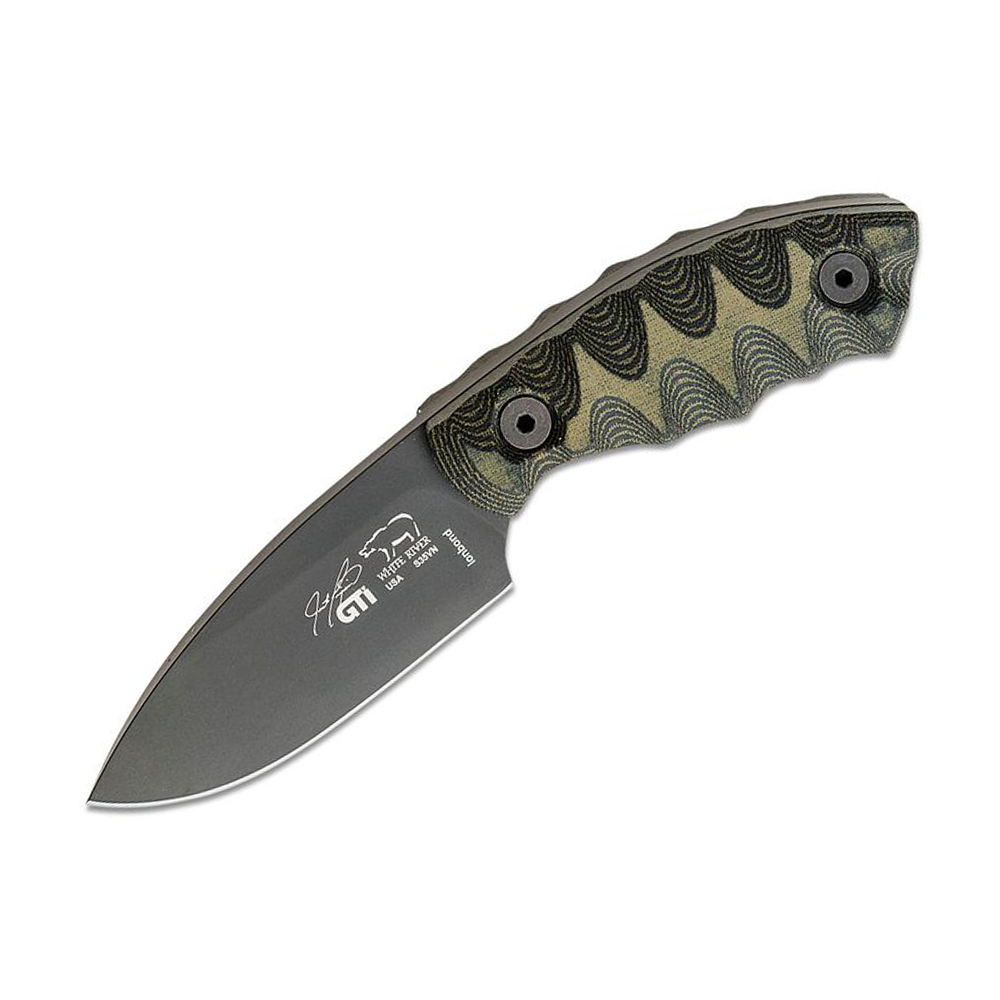 GTI 3, Black & O.D. Linen Micarta