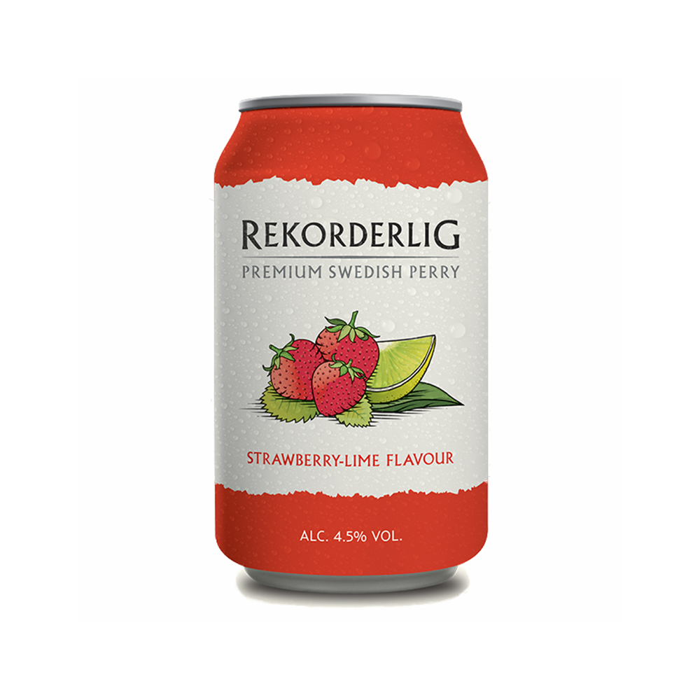Rekorderlig Strawberry Lime Can