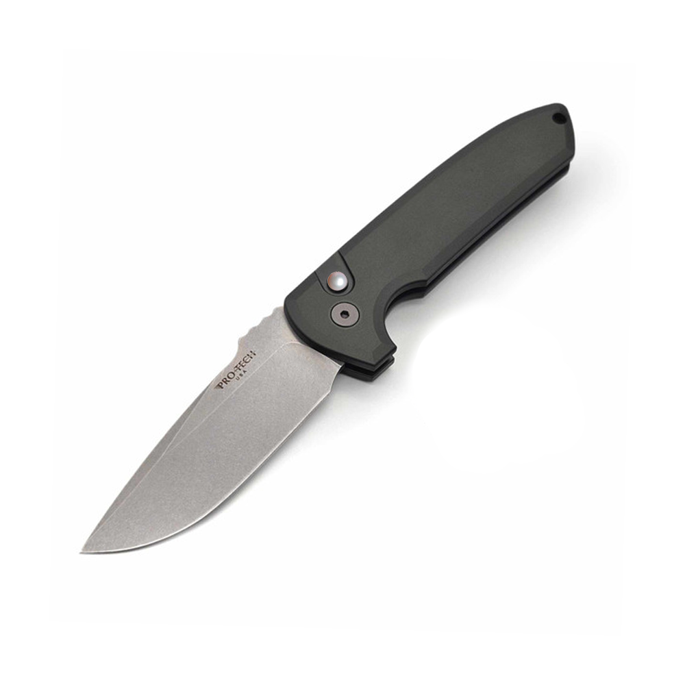 PRO-TECH KNIFE ROCKEYE AUTO SOLID BLACK - SHOT26.ROCKEYE.1