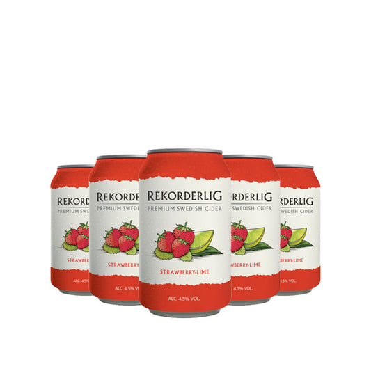 Rekorderlig Strawberry Lime Case
