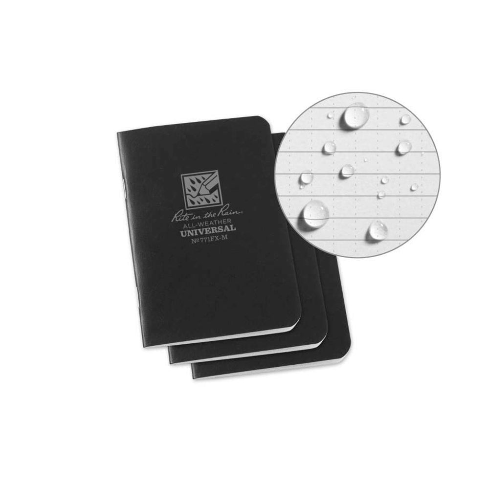 Stapled Mini-Notebook Universal Field Flex