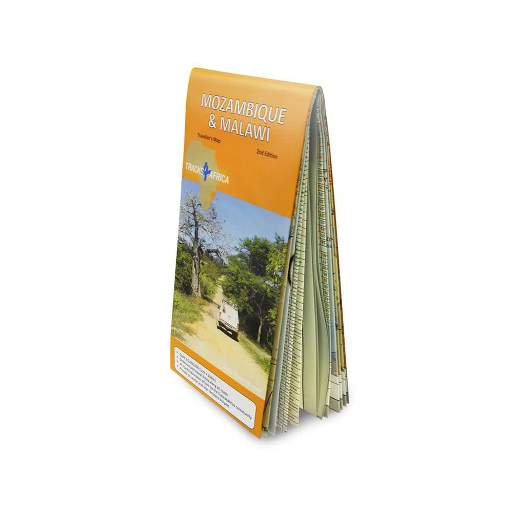 Mozambique & Malawi Paper Map 2nd edition