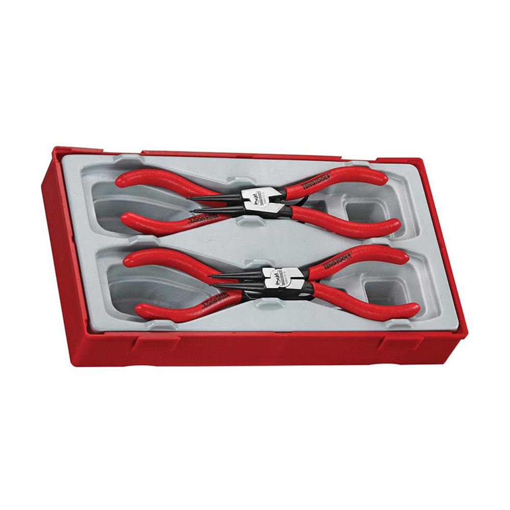 Plier Set 5 inch Circlip 4 Pieces TT Tray