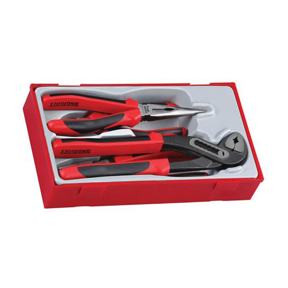 Plier Set TPR Grip 4 Pieces TT Tray
