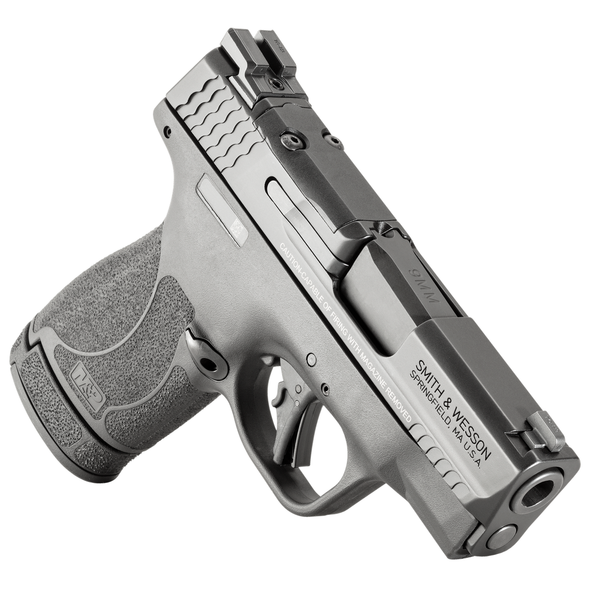 S&W M&P 9 SHIELD PLUS 9MM OPTICS READY NS TS 3.1" BLK