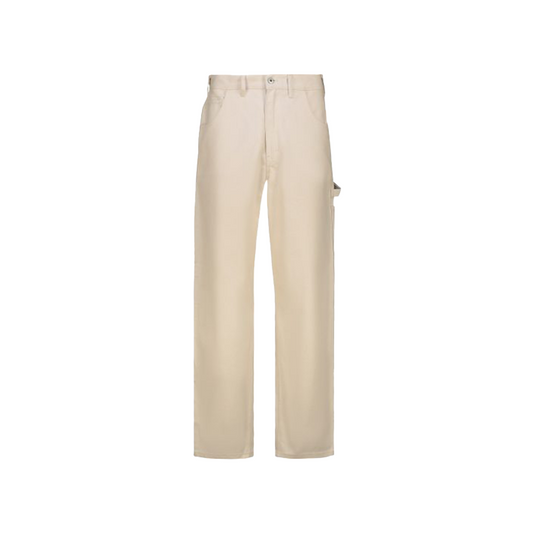 Men's Unbleached Painters Pants with Gold Stitching