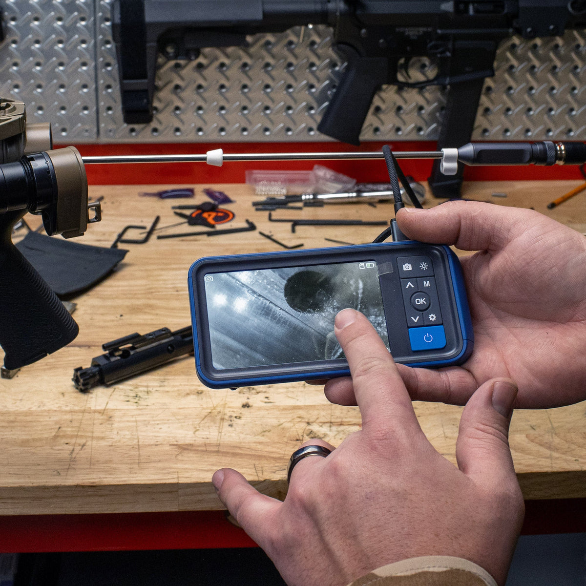 TESLONG RIFLE BORESCOPE W/4.5" HD SCREEN (TSNTG450)