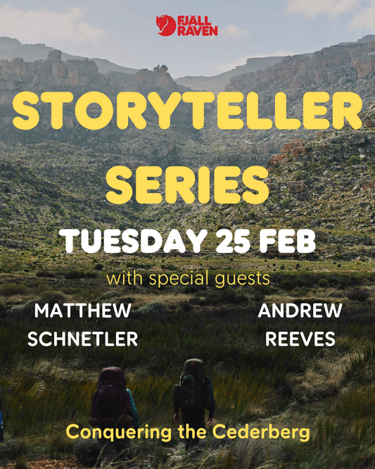 FJÄLLRÄVEN STORYTELLER SERIES EVENING