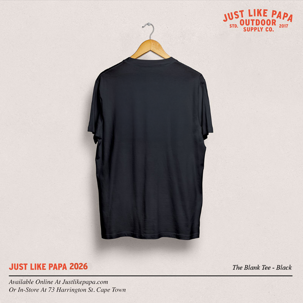 The Blank Tee Black
