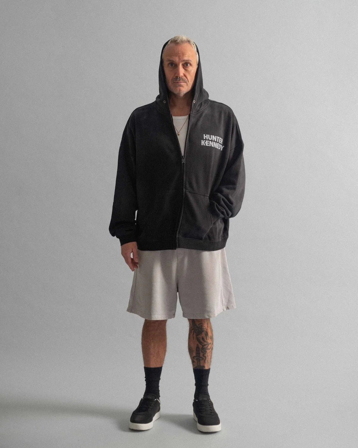 Core Mark Zipped Hood
