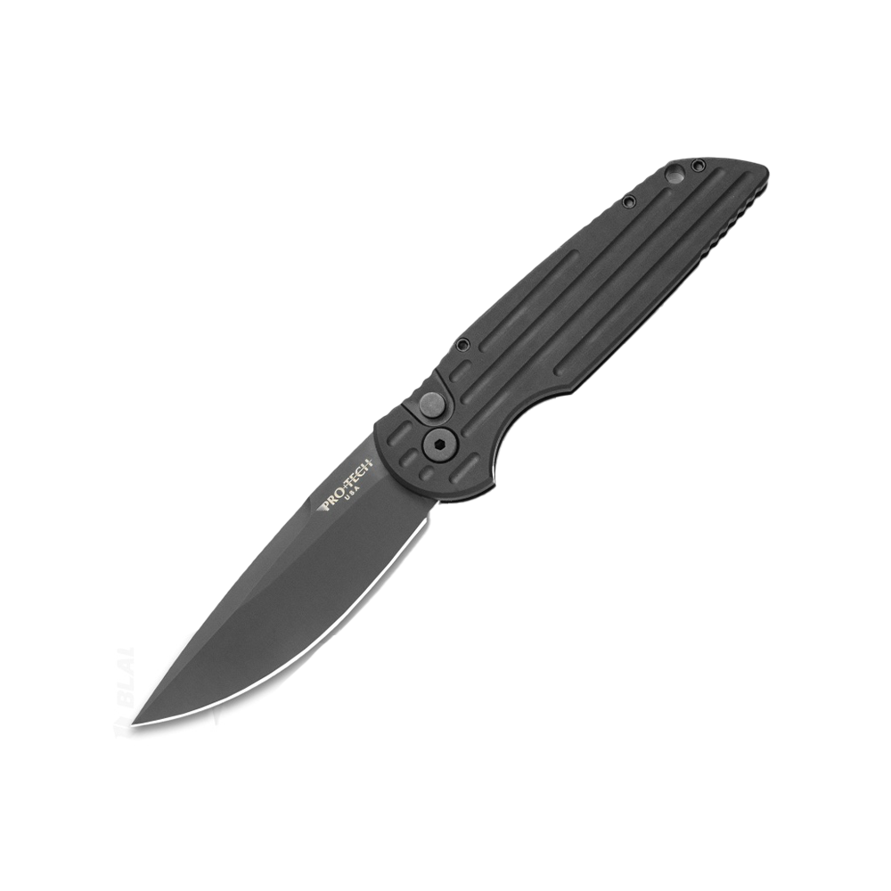 PRO-TECH KNIFE TACTICAL RESPONSE 3 BLACK GROOVED - SHOT26.TR3.2