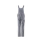Ladies Butcher Stripe Dungaree