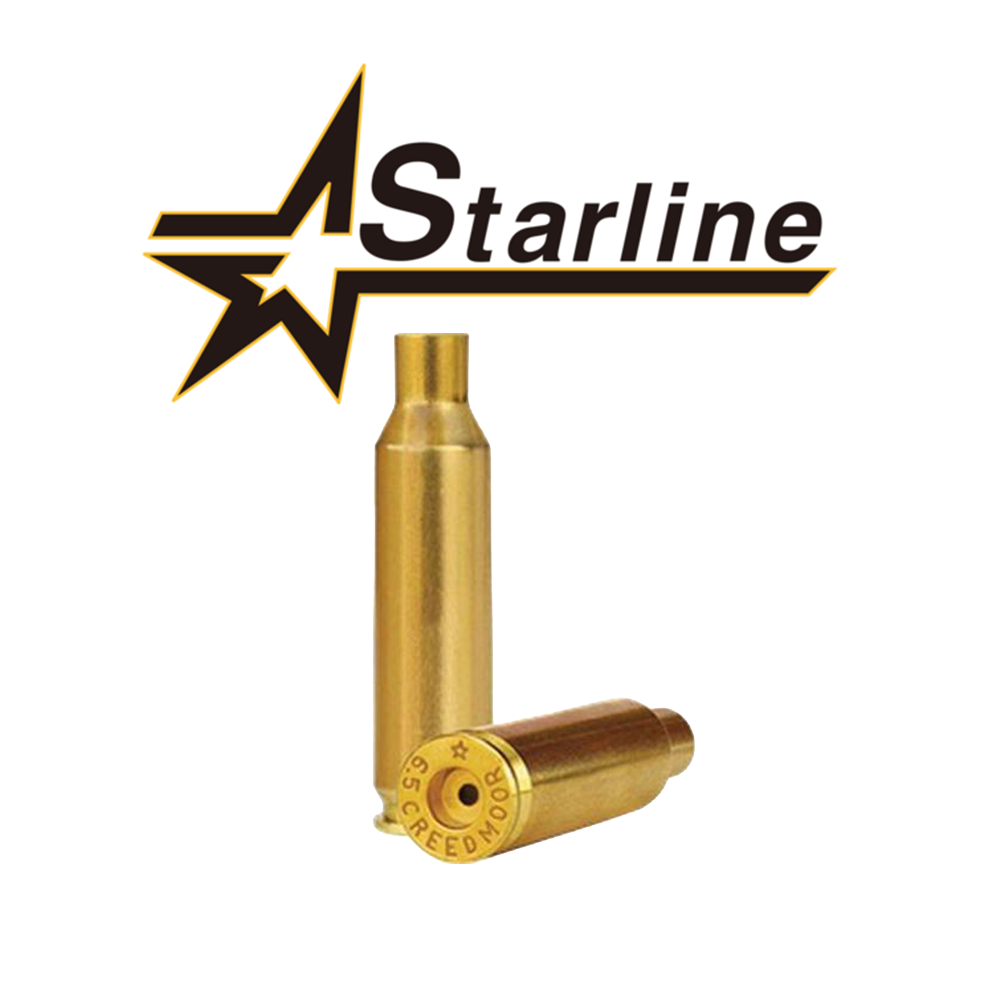 STARLINE UNPRIMED BRASS 6.5CRD (100)