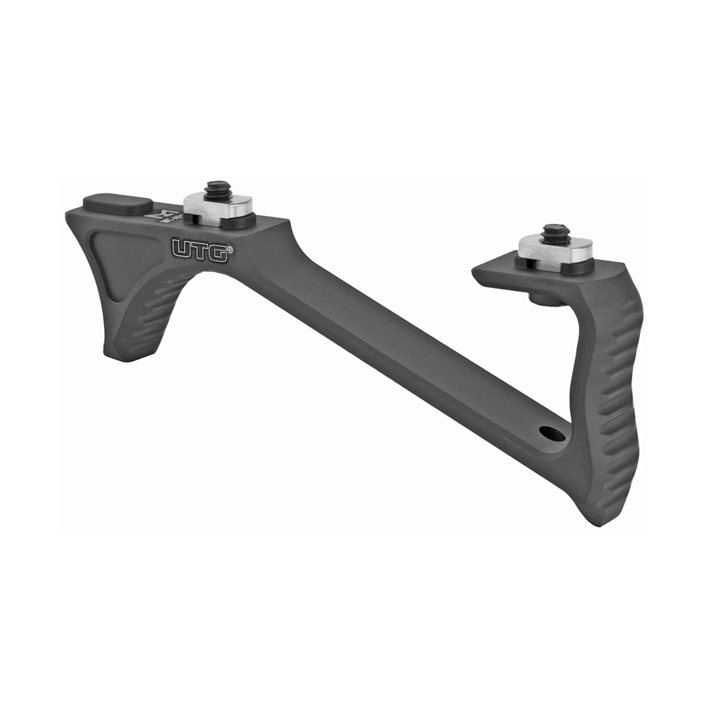 UTG ULTRA SLIM ANGLED FOREGRIP, M-LOK, BLACK