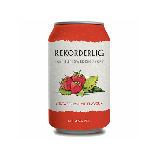 Rekorderlig Strawberry Lime Can (4 Pack)