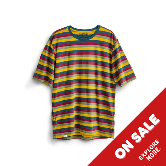 S/F Cotton Striped T-shirt M