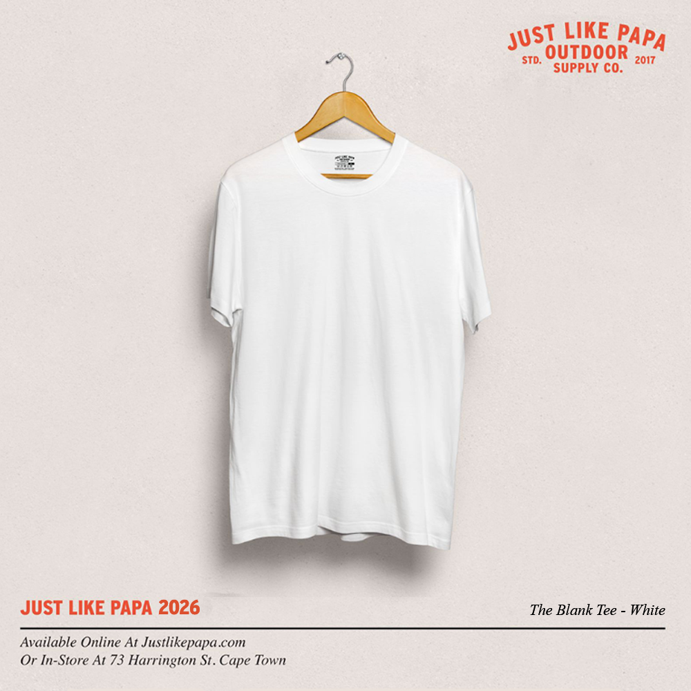 The Blank Tee White