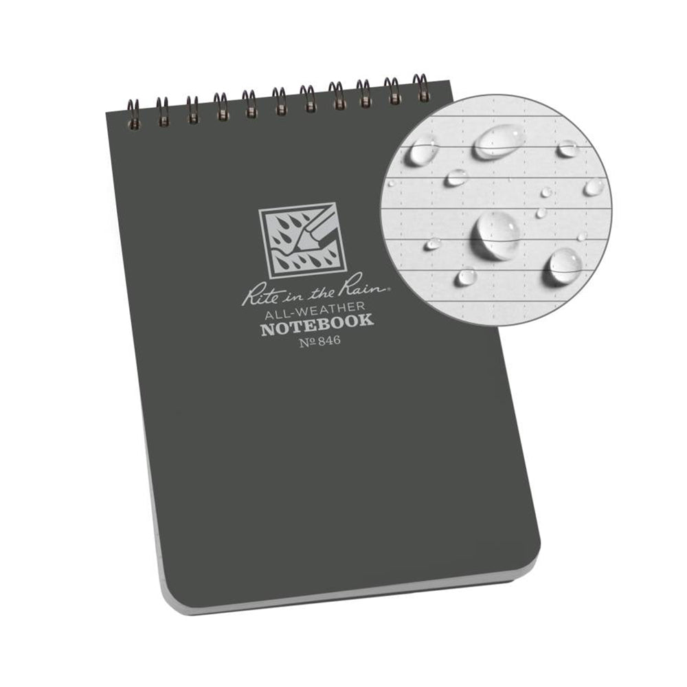 4x6 Notebook - Grey – JustLikePapa