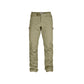 A pair of beige, lightweight outdoor trousers with a textile belt.