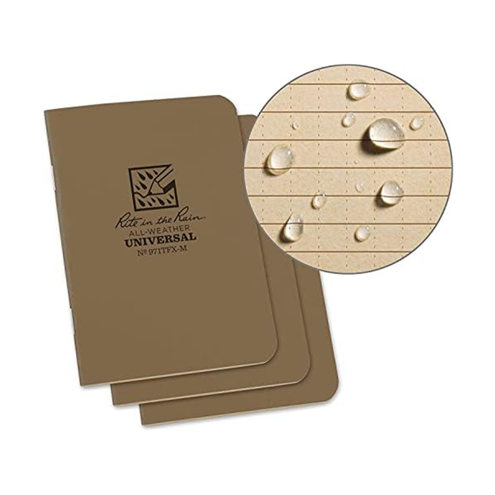 Stapled Mini-Notebook Universal Field Flex
