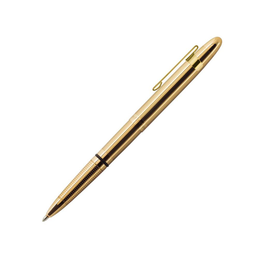 Lacquered Brass Bullet Space Pen