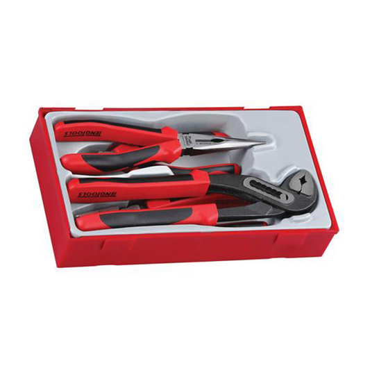 Plier Set TPR Grip 4 Pieces TT Tray